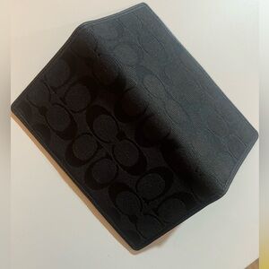 VTG Coach Black Signature Wallet